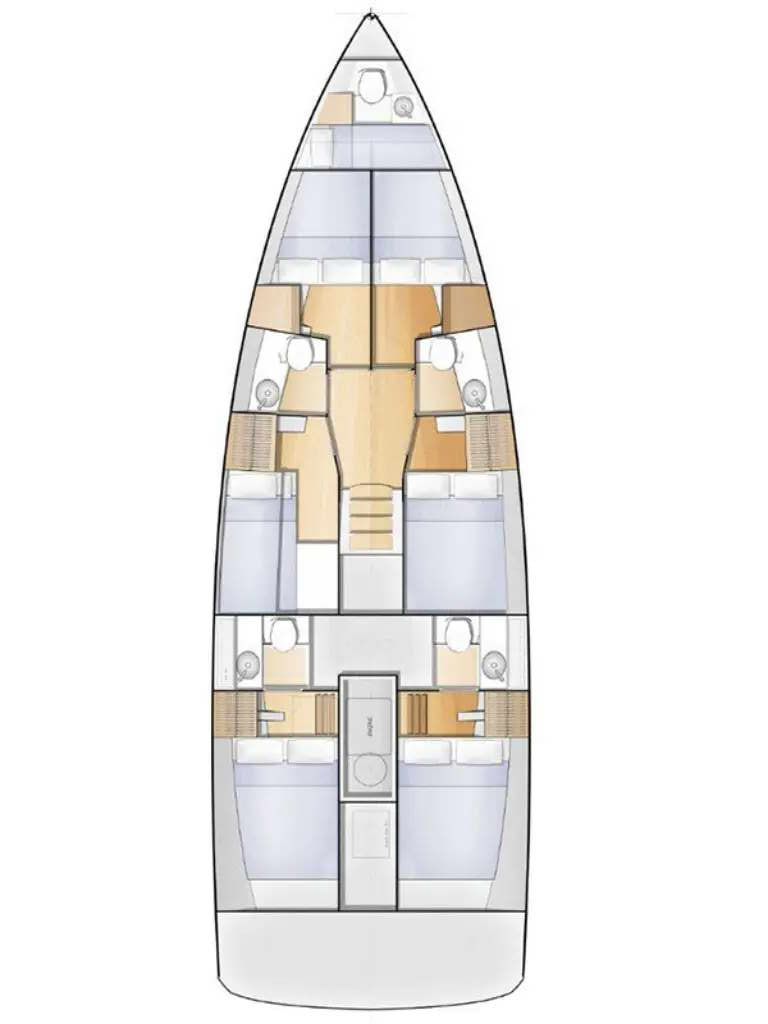 Jeanneau Sun Loft 47 de alquiler a Lefkáda
