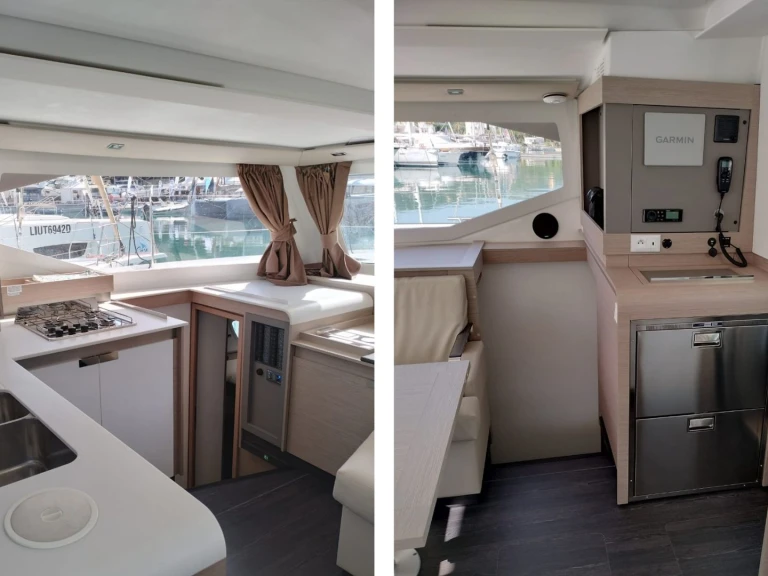 Alquiler Catamarán Fountaine Pajot con o sin  título de navegación