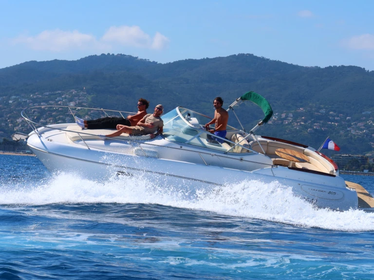 Alquiler de Barco de motor, con o sin patrón Jeanneau Mandelieu-la-Napoule