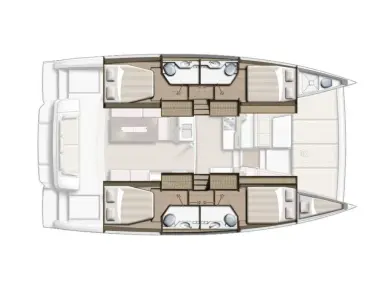 Alquiler Catamarán en Bormes-les-Mimosas - Bali Bali 4.2