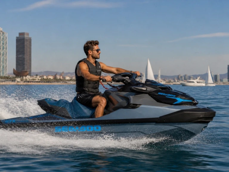 Alquiler Moto de agua Sea-Doo con o sin  título de navegación