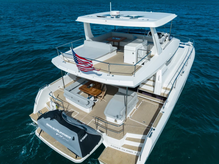 Alquiler de Catamarán, con o sin patrón Leopard Miami