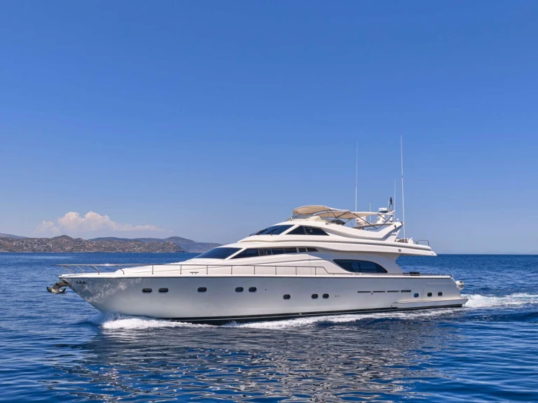 Alquiler Lávrio - Ferretti APE&Iota;RON BLUE en SamBoat
