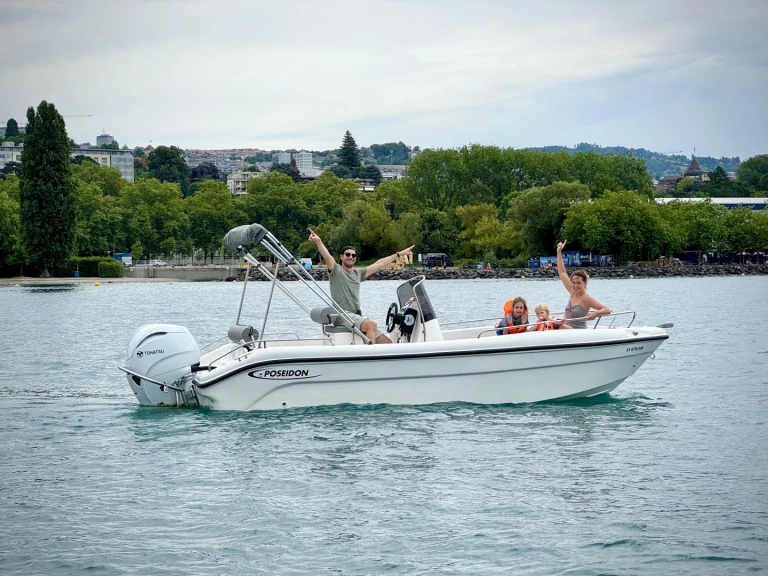 Poseidon BLU WATER 185 de alquiler a Meillerie