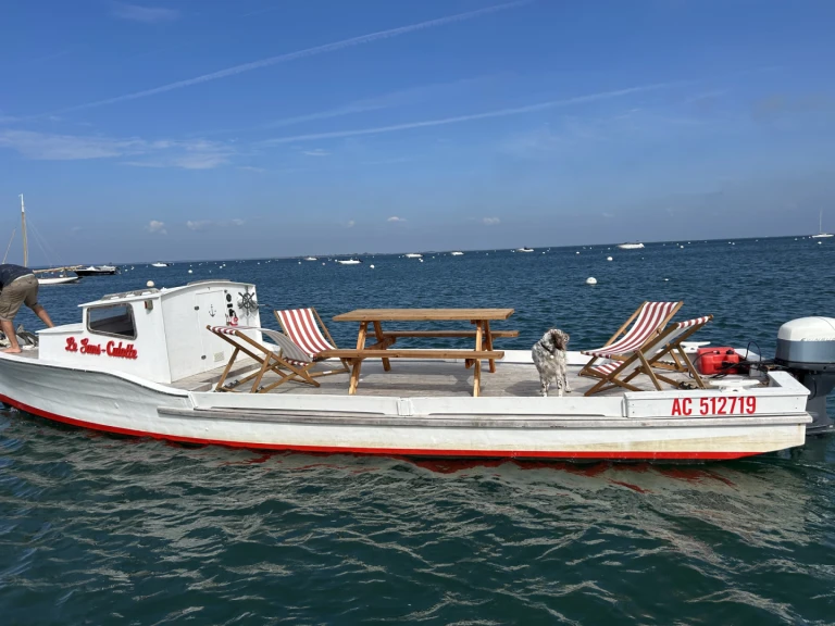 Chaland Atypique de alquiler a Lège-Cap-Ferret