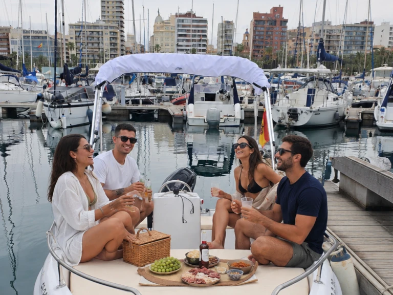 Alquiler de barcos Alicante barato de 400