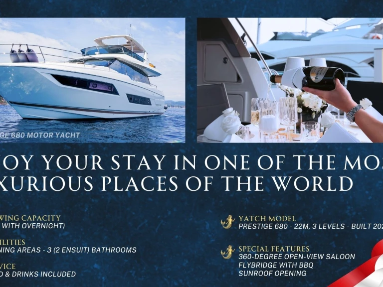 Alquiler Mónaco - Prestige Yachts 680 en SamBoat