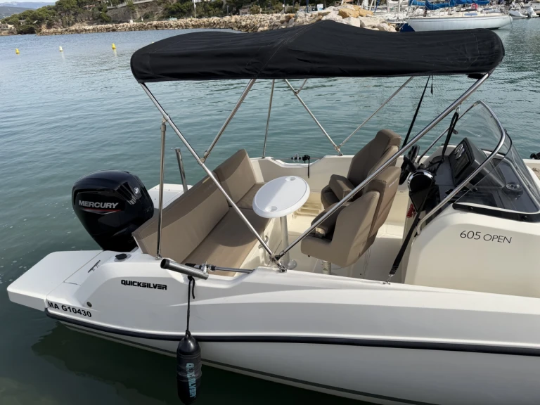 Alquiler de embarcaciones Quicksilver Activ 605 Open enLa Madrague en Samboat