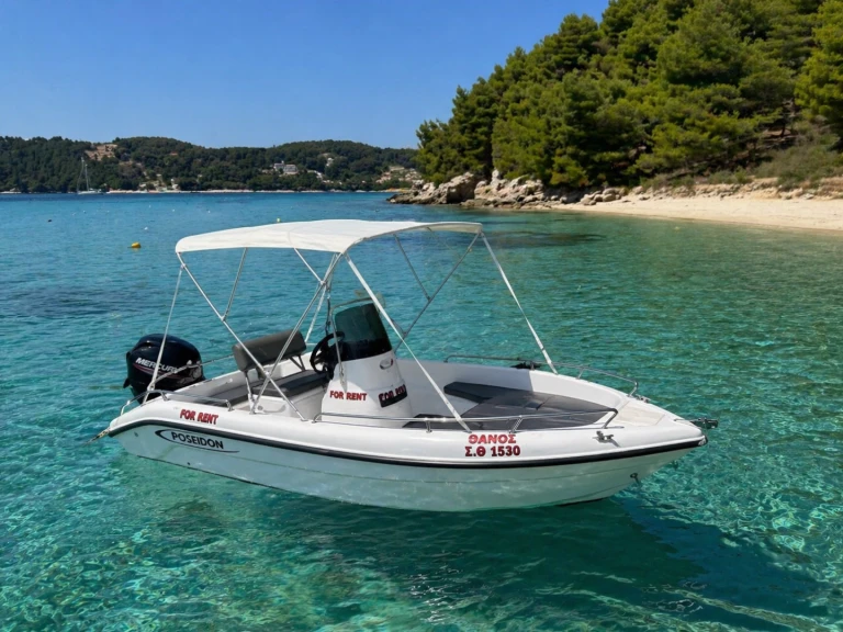 Alquiler de embarcaciones Poseidon Blu Water 170 enSkiathos en Samboat