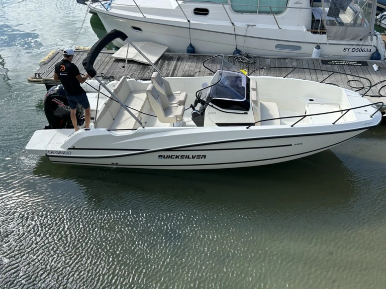 Alquiler Lancha en La Rochelle - Quicksilver 705 Open