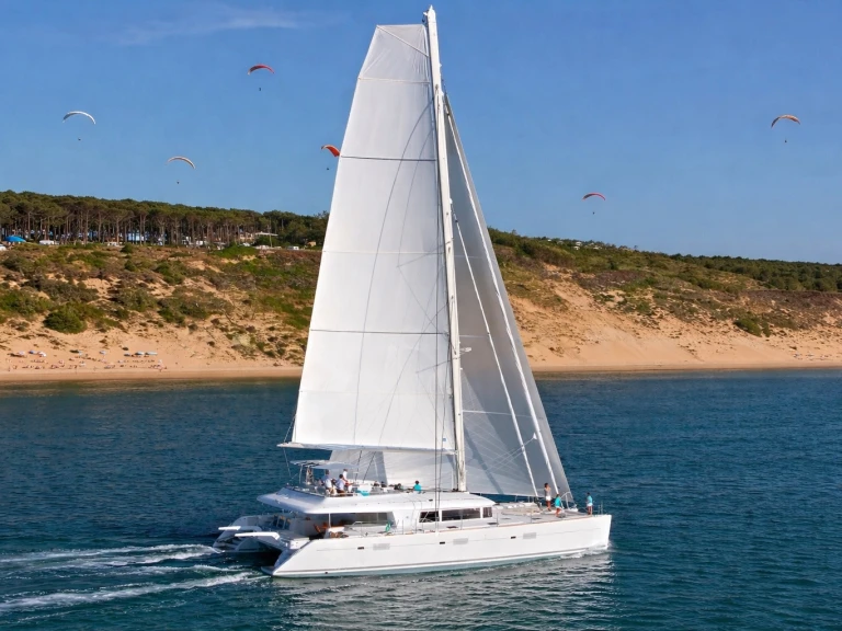 Alquiler Catamarán Lagoon con o sin  título de navegación