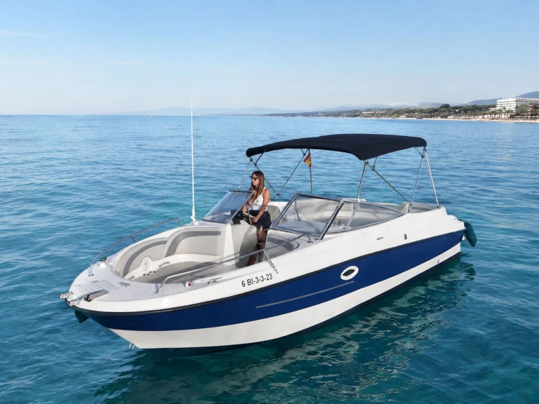 Alquiler Lancha Bayliner con o sin  título de navegación