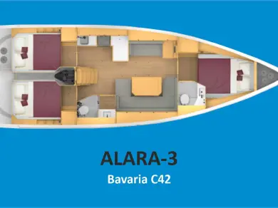 Alquiler de embarcaciones Bavaria Bavaria C42 enFethiye en Samboat