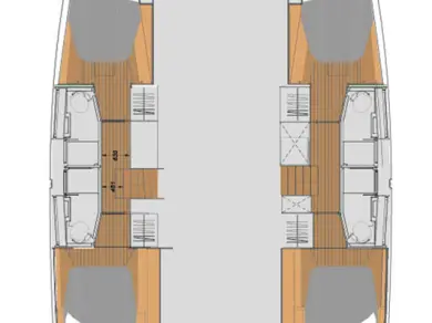 Alquiler de Catamarán, con o sin patrón Fountaine Pajot Álimos
