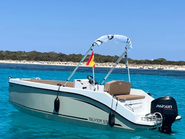 Alquiler de embarcaciones Silver 555 PREMIUM BOAT enSant Antoni de Portmany en Samboat