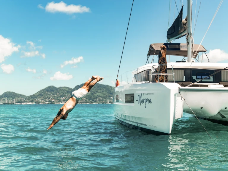 Alquiler de Catamarán, con o sin patrón Lagoon Mahé