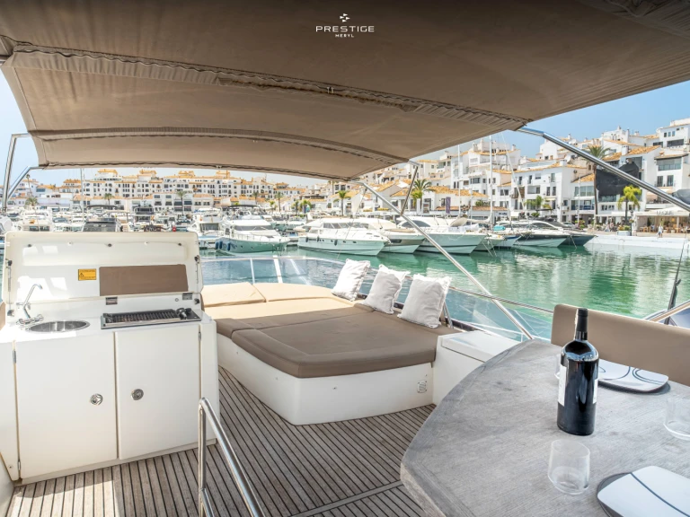 Alquiler Lancha en Puerto Deportivo de Lujo en Marbella - Jeanneau Prestige 500 Fly