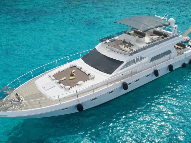 Alquiler de barcos Mykonos (Ciudad) barato de Ferretti Yachts 58