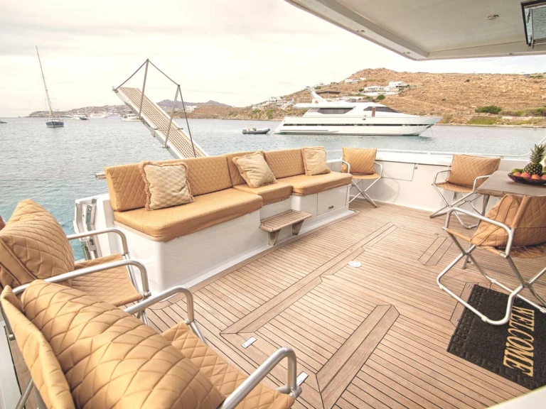 Alquiler Yate de lujo en Mykonos (Ciudad) - Ferretti Ferretti Yachts 58