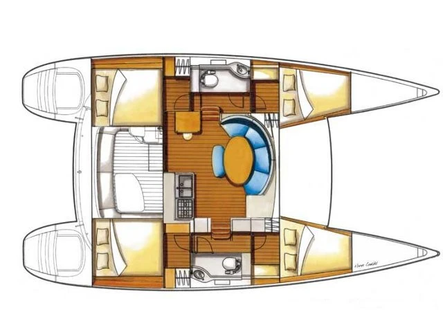 Alquiler de Catamarán, con o sin patrón Lagoon Propriano