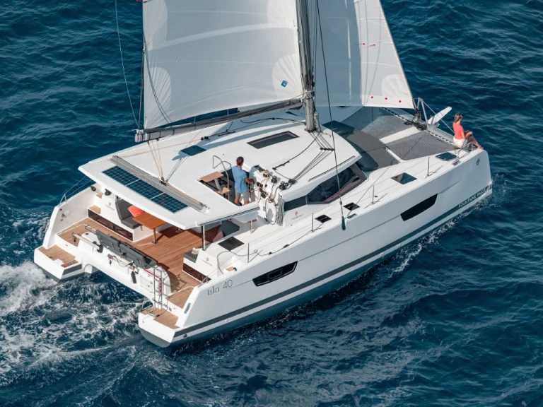 Alquiler Catamarán Fountaine Pajot con o sin  título de navegación