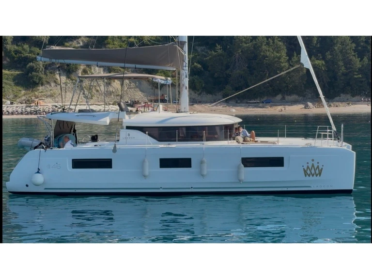 Alquiler de embarcaciones Lagoon Lagoon 46 AC&GEN/ WM/ CAM/ WI-FI 2025 enBenítses en Samboat