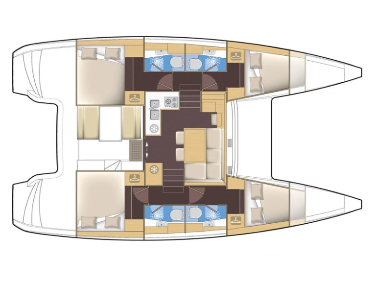 Catamarán para alquilar Gouviá al mejor precio