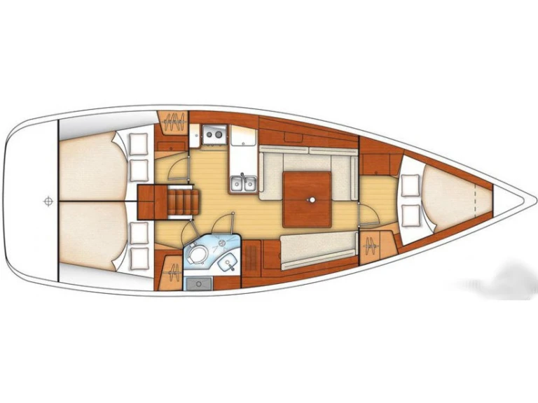 Alquiler Velero en Lefkáda - Bénéteau OCEANIS  37 (3CAB)
