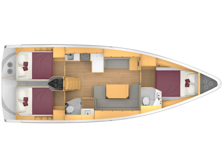 Alquiler de embarcaciones Bavaria Bavaria C42 /3cab enGouviá en Samboat