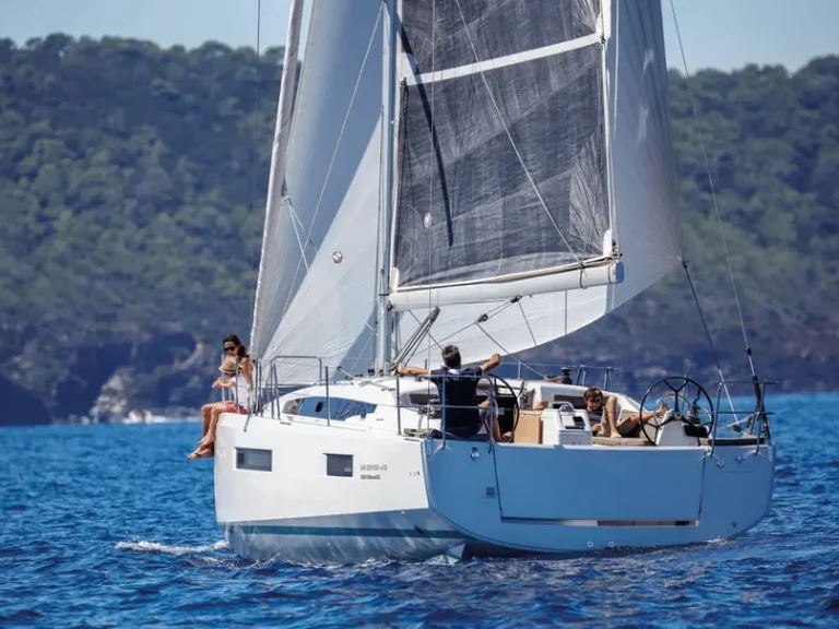 Alquiler de barcos Bormes-les-Mimosas barato de Sun Odyssey 410 /3cab
