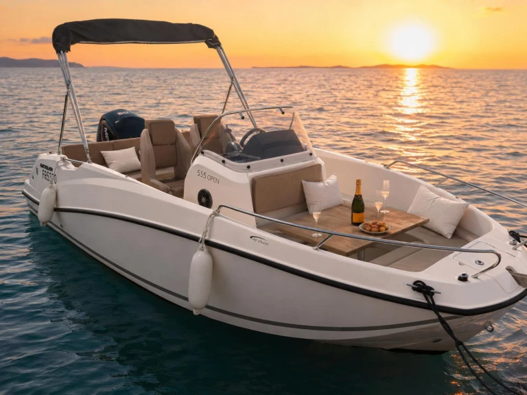 Alquiler de embarcaciones Quicksilver Activ 555 Open enSaint-Laurent-du-Var en Samboat