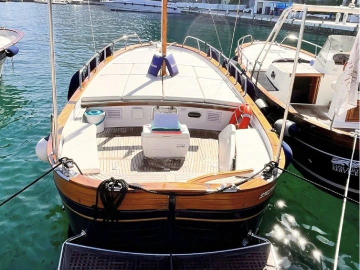 Fratelli Aprea Sorrento 7,50 open cruise de alquiler a Capri