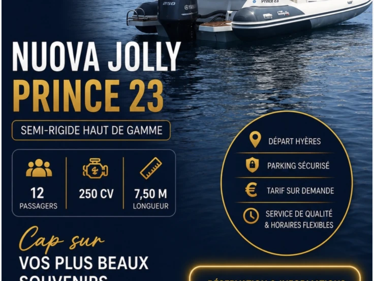 Nuova Jolly Prince 23 de alquiler a Hyères