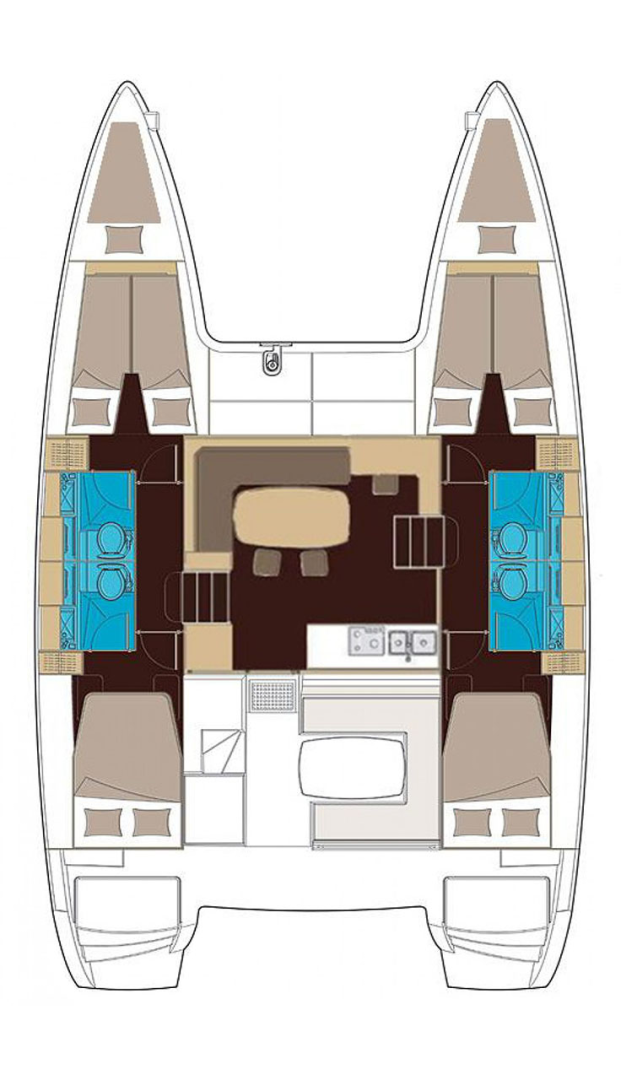 Alquiler de Lagoon Lagoon 400 en Split