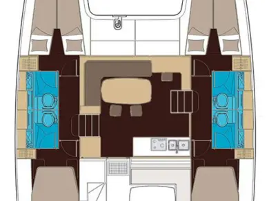 Alquiler de Lagoon Lagoon 400 en Split