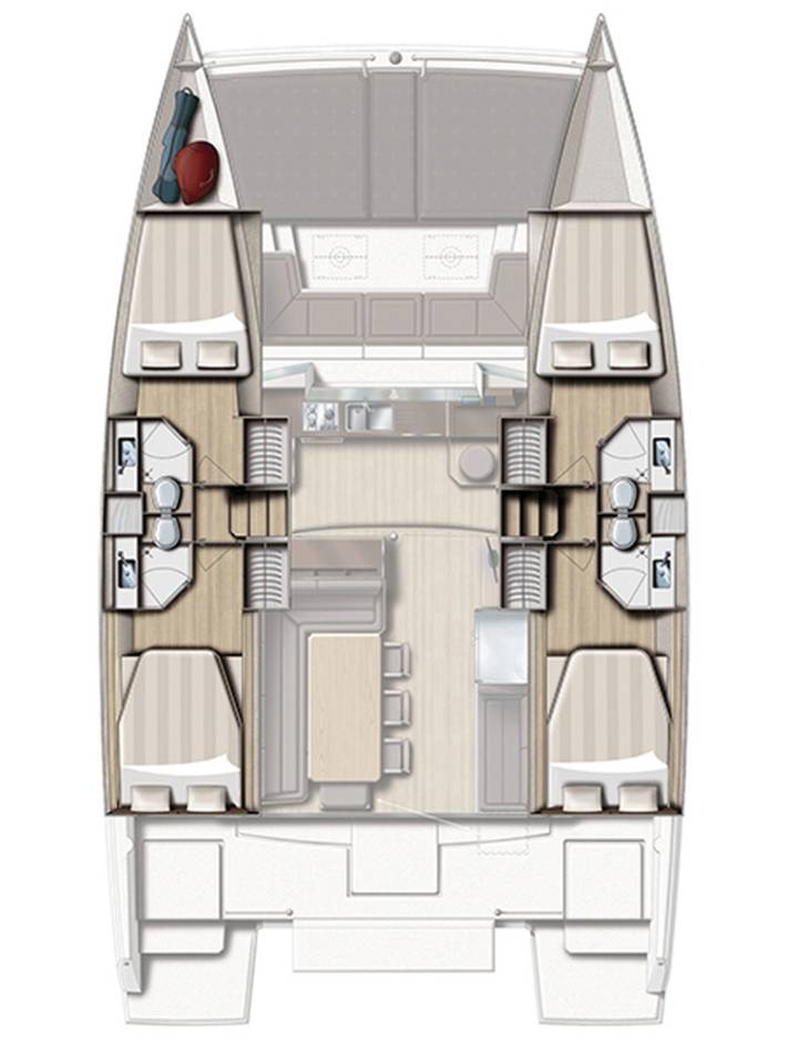 Alquiler Plataniás - Bali Bali 4.3 en SamBoat