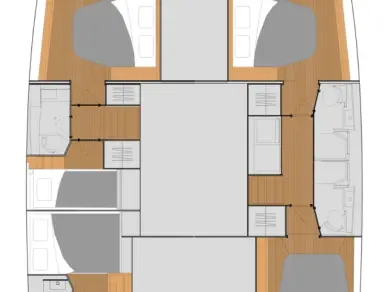 Alquiler de embarcaciones Fountaine Pajot Tanna 47 enFethiye en Samboat