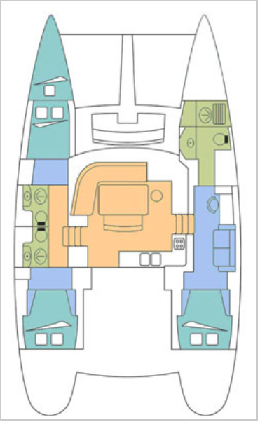 Alquiler de Lagoon Lagoon 440 en Adaköy