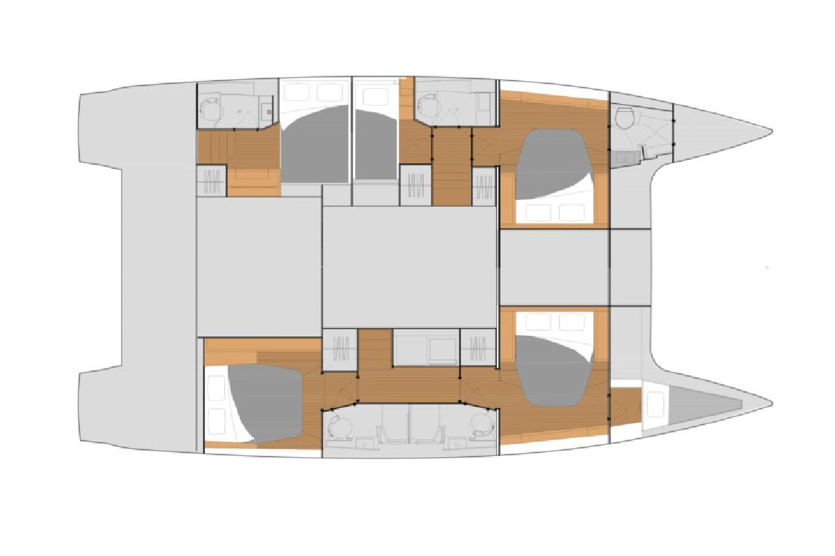 Alquiler de Catamarán, con o sin patrón Fountaine Pajot Marmaris