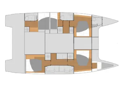 Alquiler de Catamarán, con o sin patrón Fountaine Pajot Marmaris