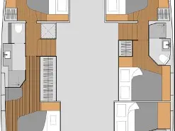 Alquiler Catamarán en Saint-Raphaël - Fountaine Pajot Aura 51