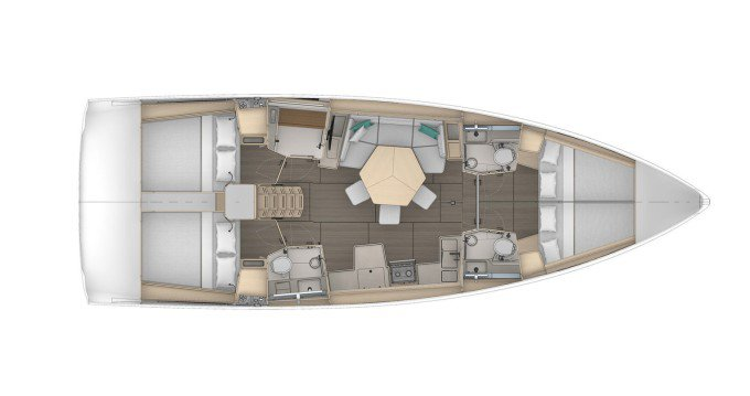 Alquiler de Velero, con o sin patrón Dufour Procida