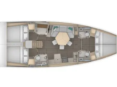 Alquiler de Velero, con o sin patrón Dufour Procida