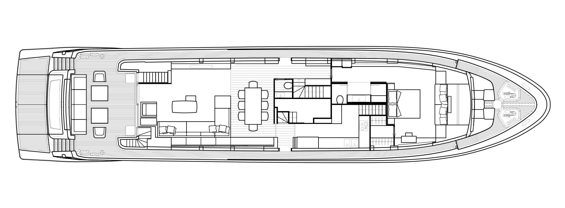 Alquiler de barcos Palaio Faliro barato de Sanlorenzo Yacht SL106