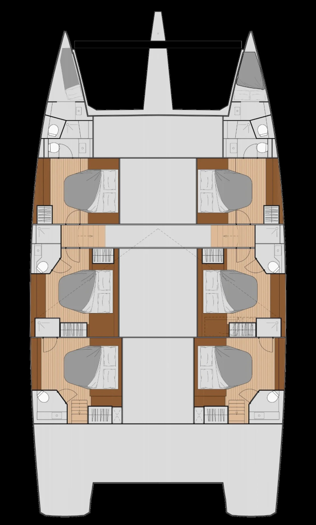Alquiler Catamarán en Procida - Fountaine Pajot Fountaine Pajot Samana 59 - 6 + 2 cab