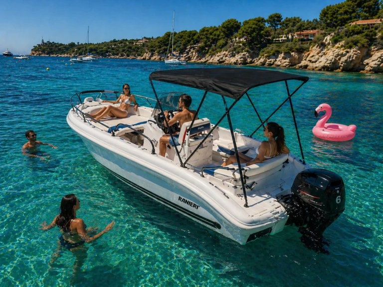 Ranieri Shark 17 de alquiler a Saint-Laurent-du-Var