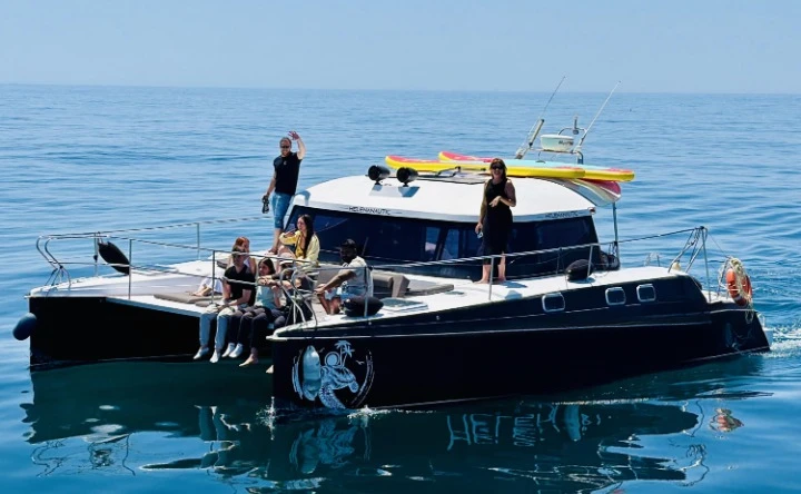 Alquiler de Catamarán, con o sin patrón Aventura Benalmádena Costa