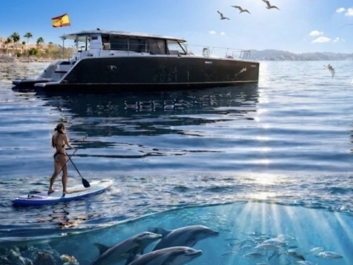 Alquiler Catamarán Aventura con o sin  título de navegación