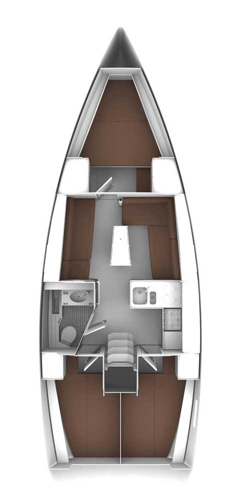 Alquiler de Velero, con o sin patrón Bavaria Jezera