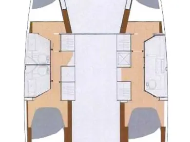 Alquiler de embarcaciones Fountaine Pajot Lucia 40 enGouviá en Samboat